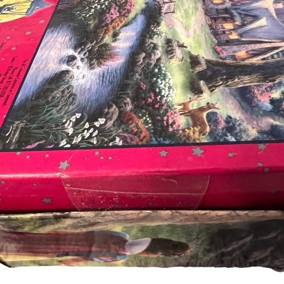 Thomas Kinkade Disney Dreams Collection Snow White Discovers The Cottage - Picture 3 of 7